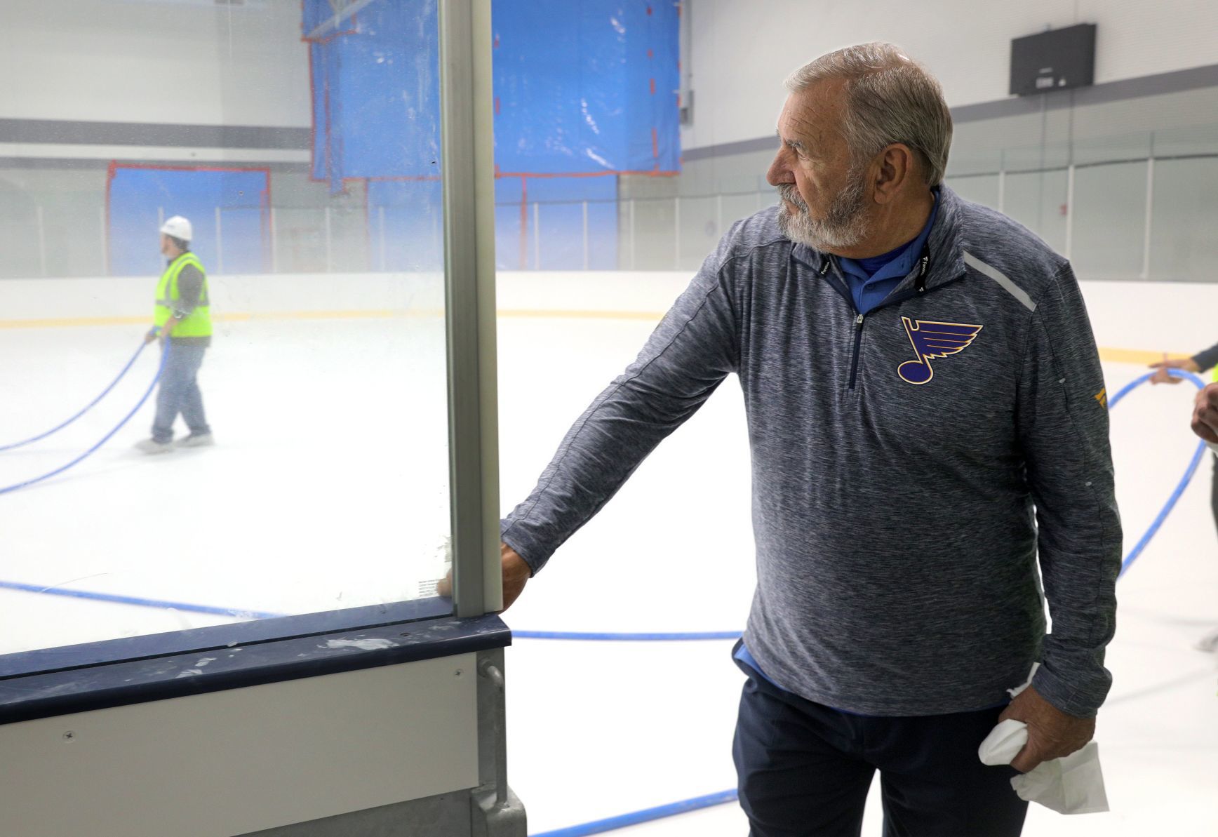 Progress brisk at Centene ice center